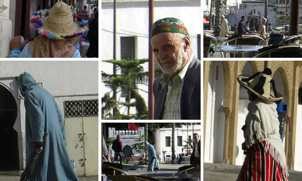 Watching the world go by in Tangier