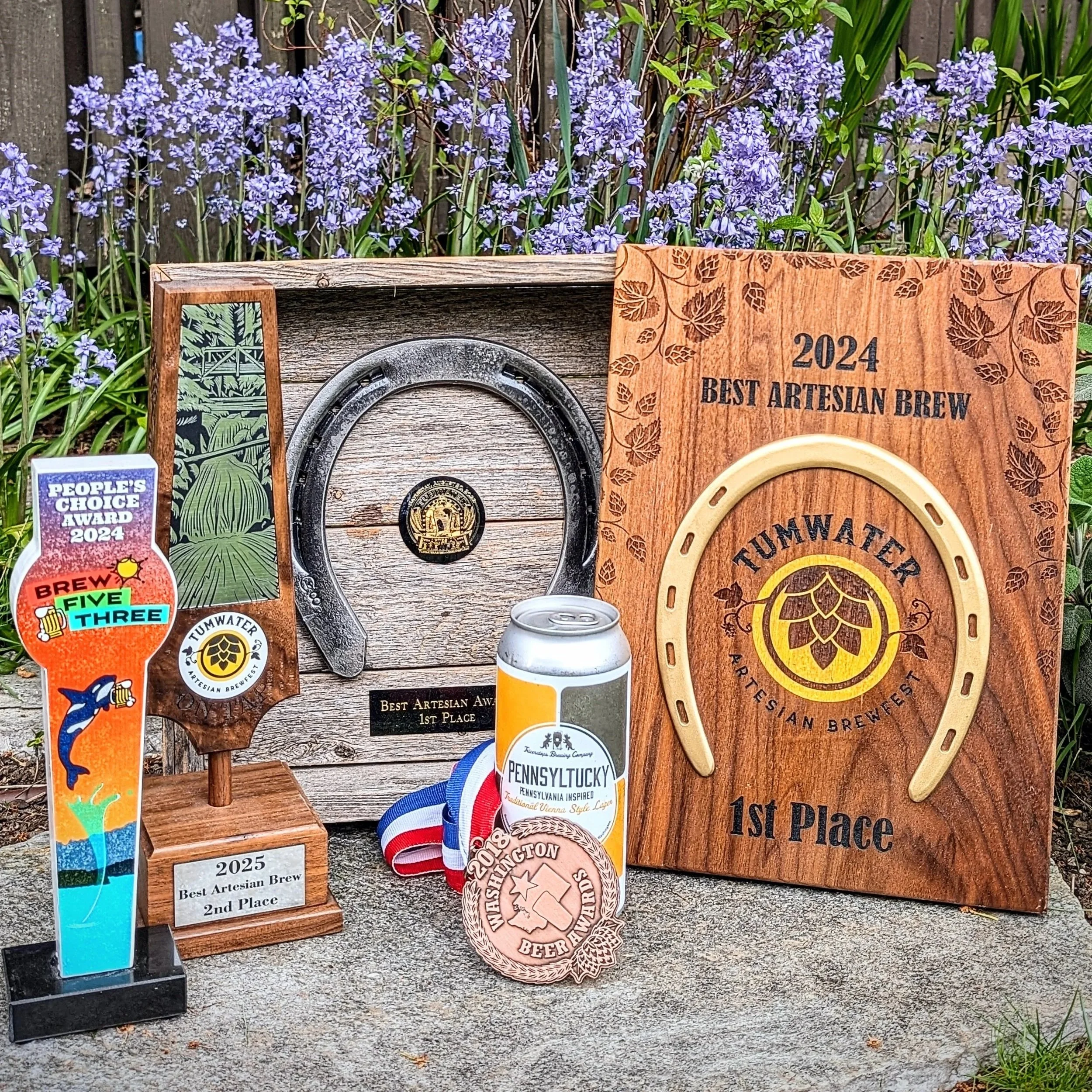 Triceratops Brewing awards and medals