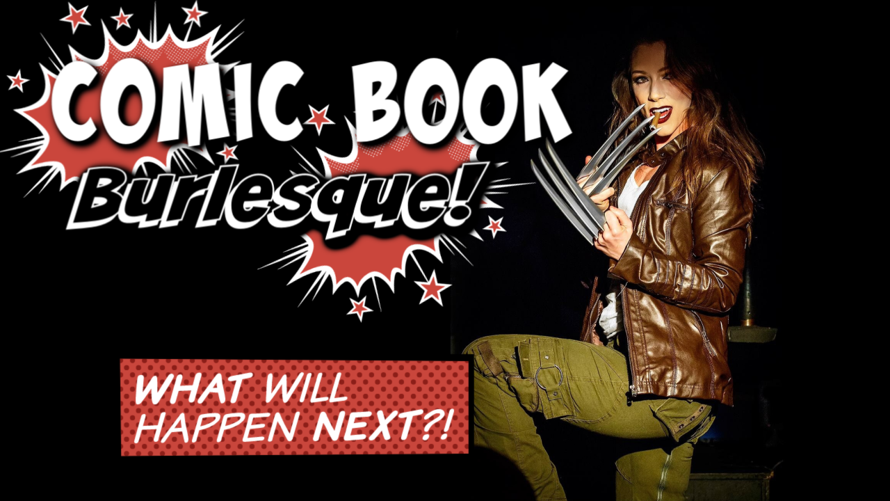 VIDEO: Comic Book Burlesque w/ Ivy Les Vixens