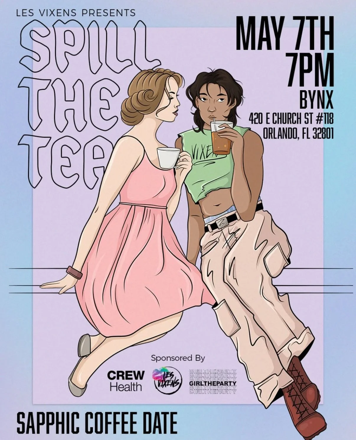 Spill The Tea: A Sapphic Coffee Date (FREE EVENT!)