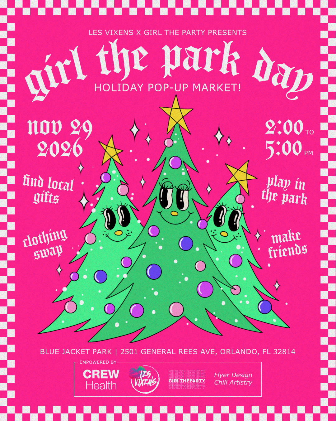 Girl The Park Day! 🎄 FREE EVENT!