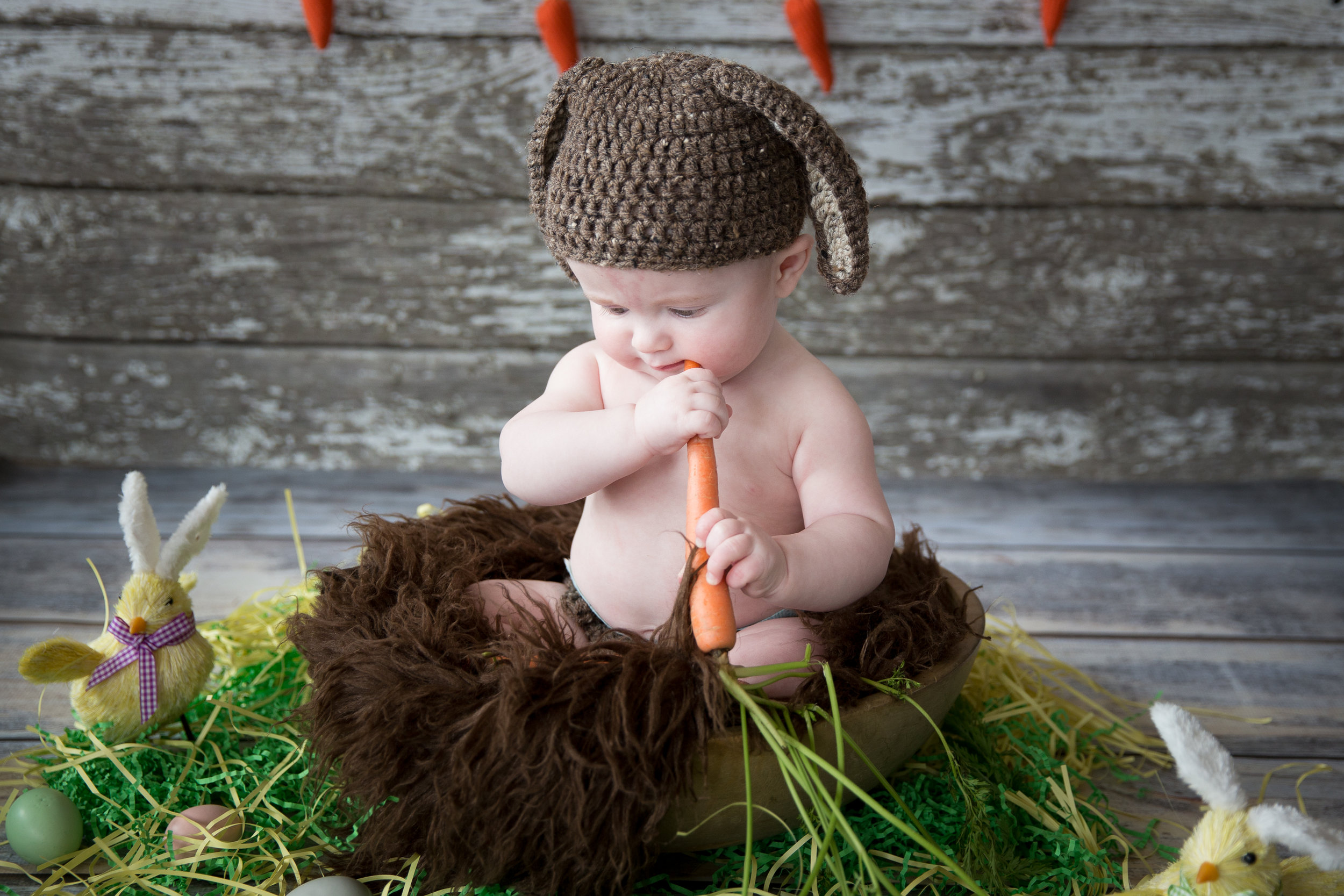 Liam's Easter — Calgary & Airdrie Newborn Photographer