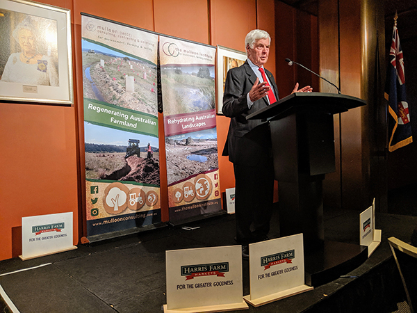 Major General Michael Jeffery presents the Tony Coote AM Memorial Lecture