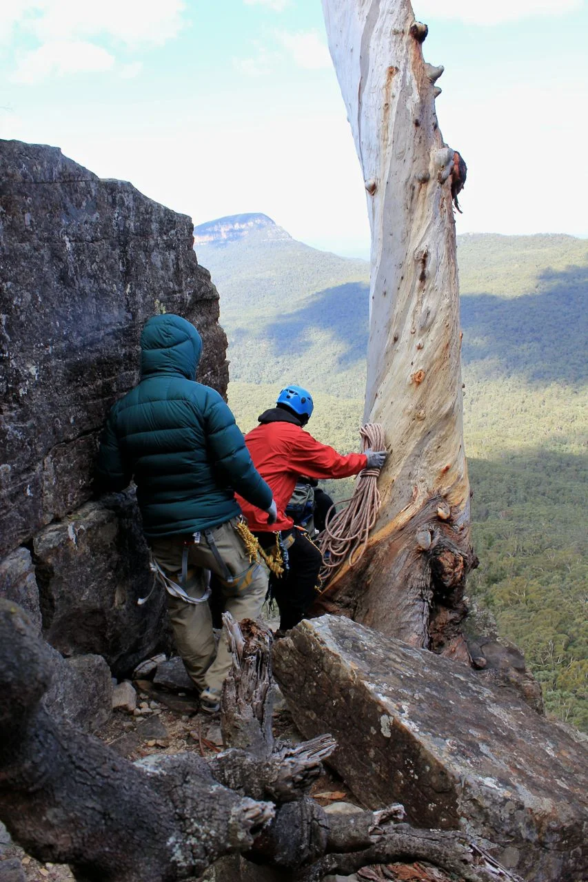 Malatia Point abseiling