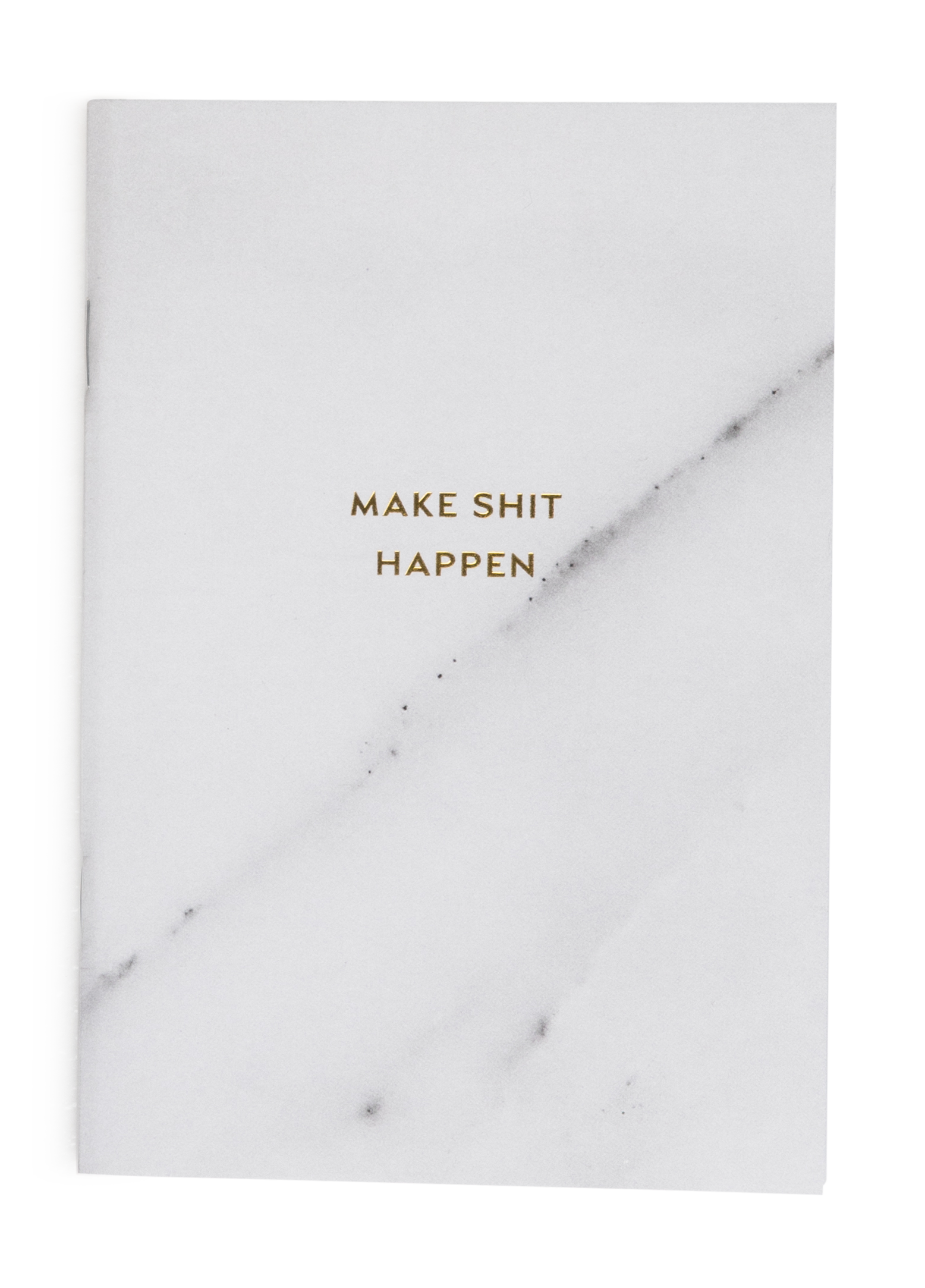 Make shit happen notebook front.png
