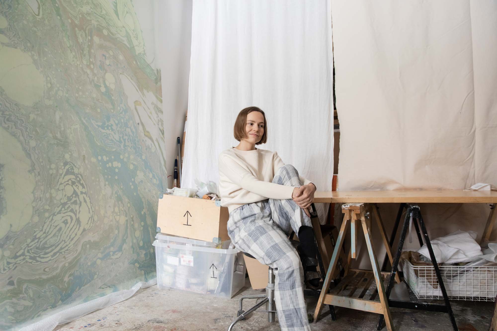  Alma Heikkilä. Wihurin säätiö. Kuva: Miikka PirinenCopyright © 2022 Miikka Pirinen 