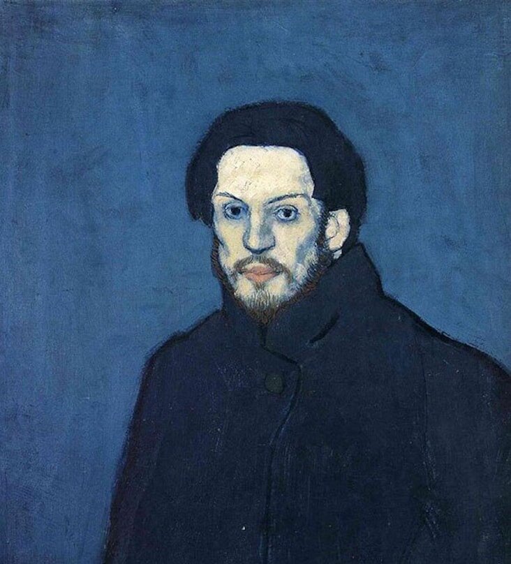 Self-Portrait, Picasso (1901)