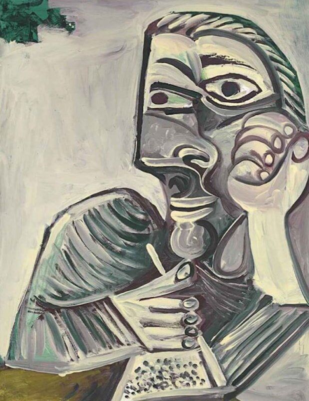Self-Portrait, Picasso (1971)