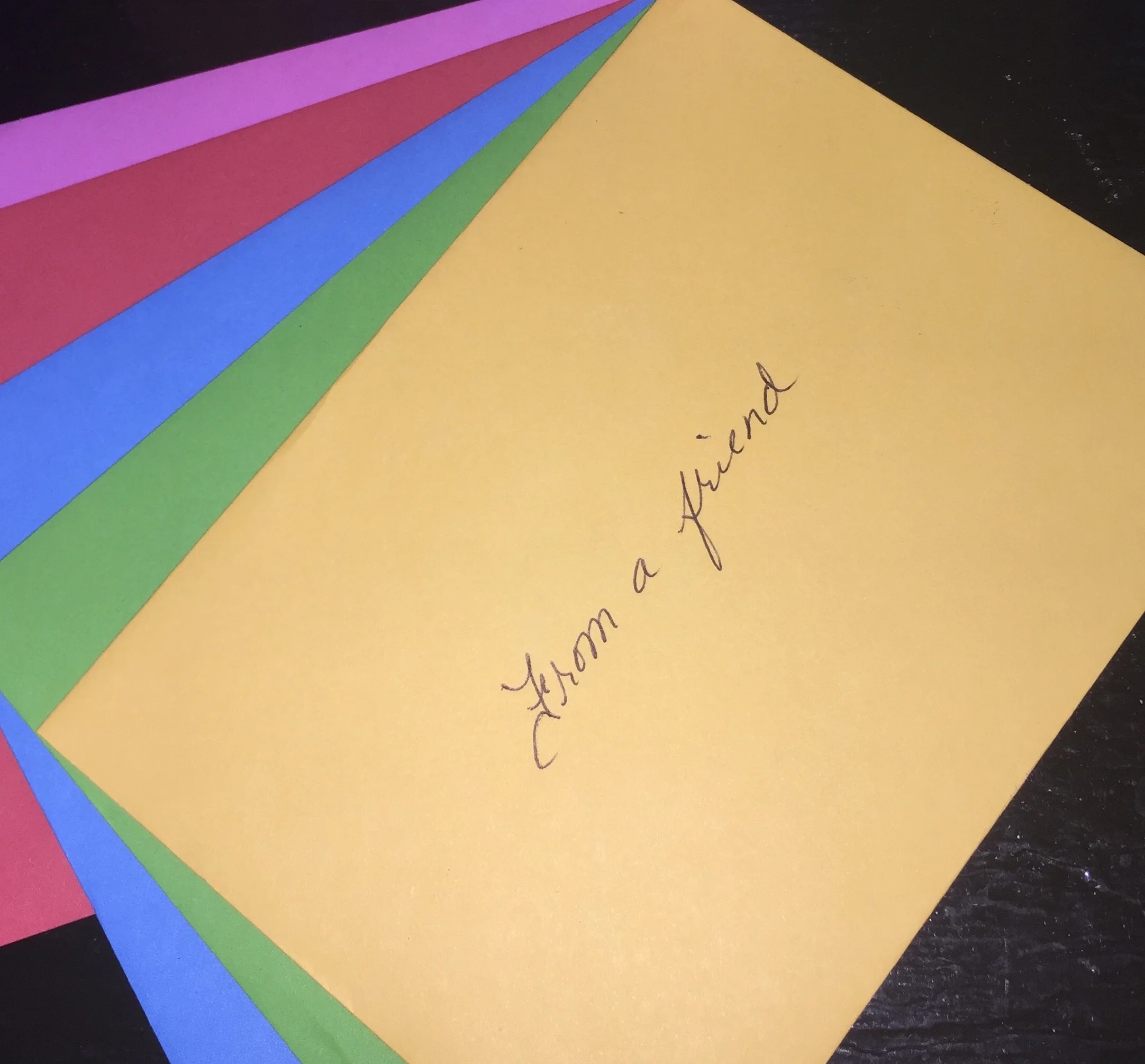 From a Friend Notes