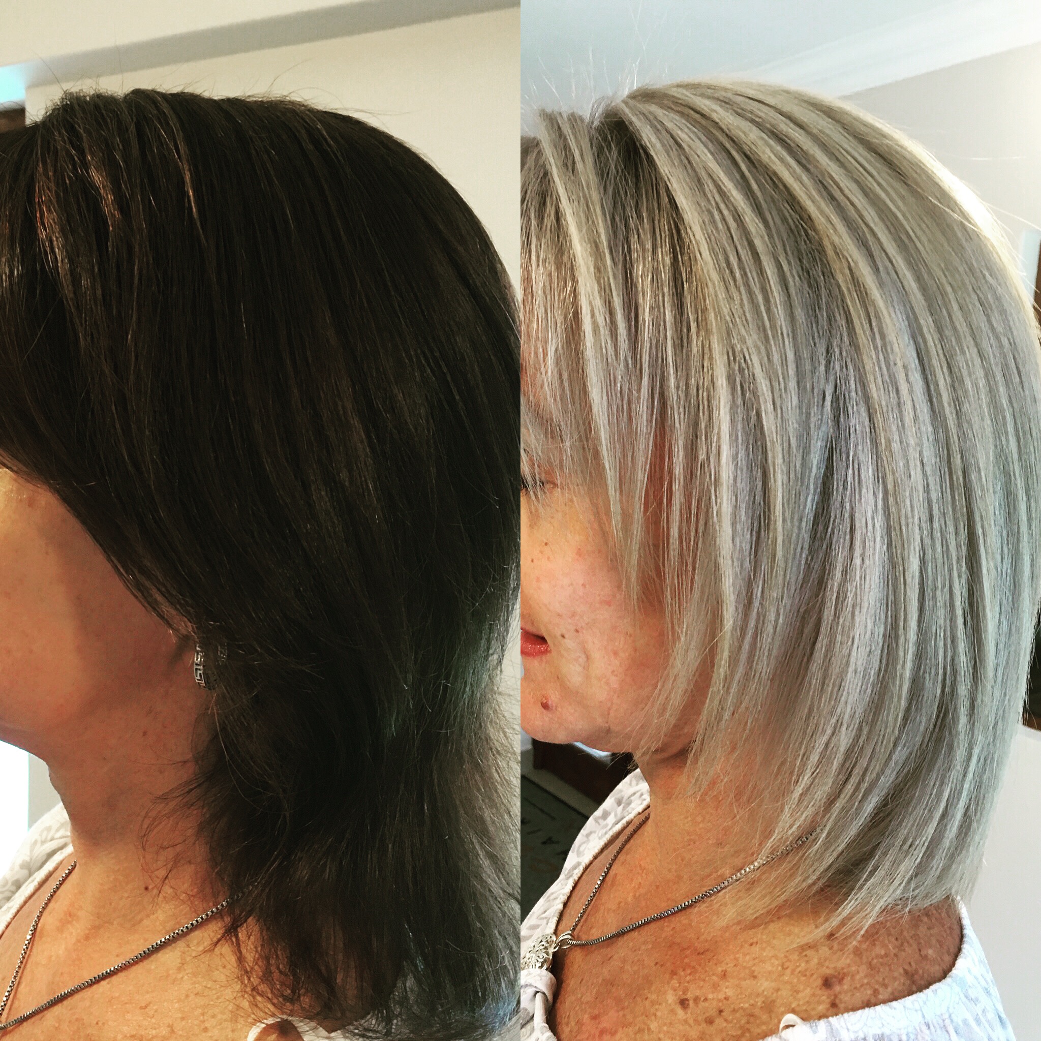 From A Chocolate Light Brown To A Grey Blonde Joanna Putz