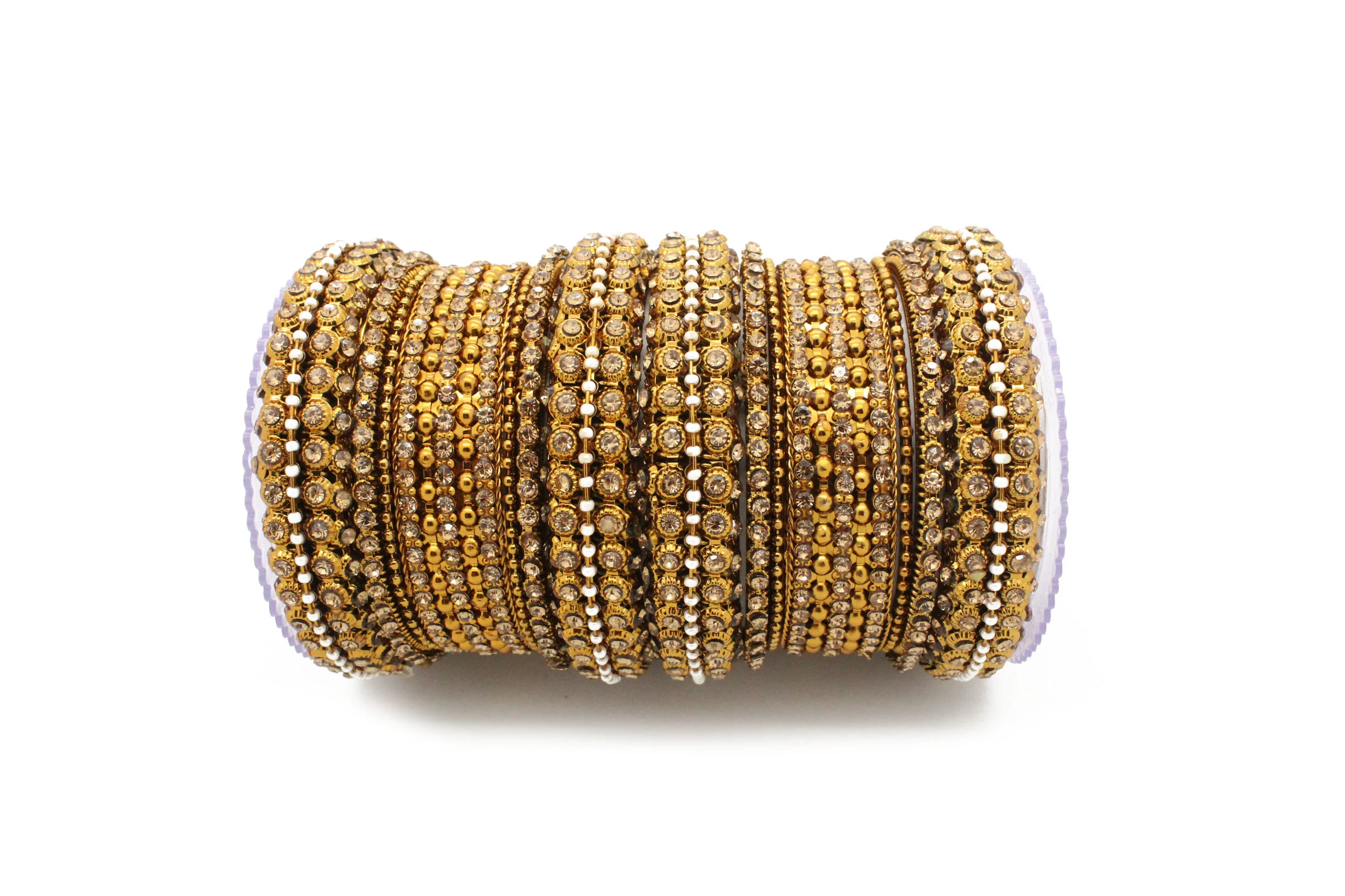 Antique Gold Statement 'KOMAL' Bangle 
