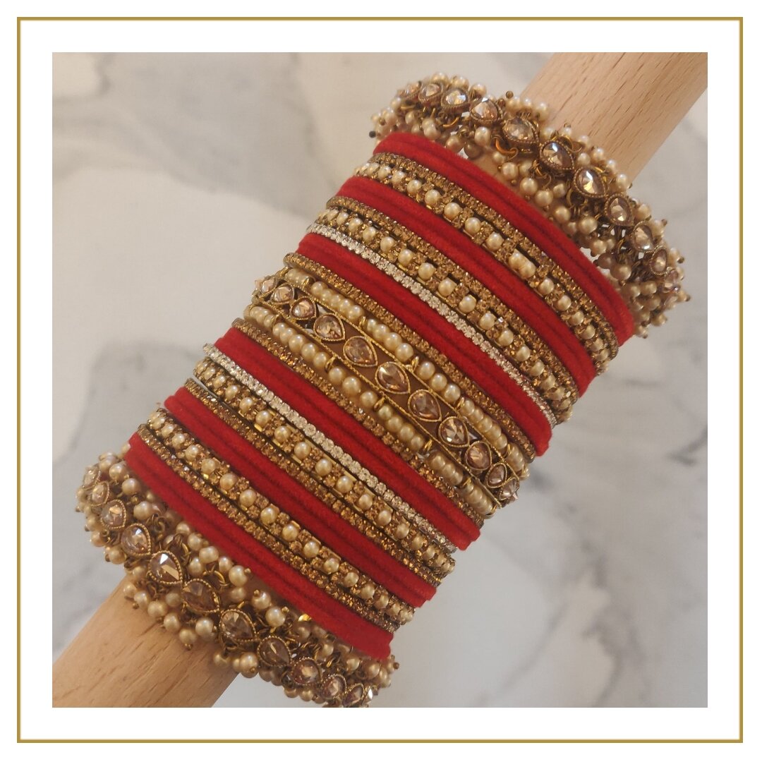 Indian Asian Bollywood Bangle Set Bridal Churiya 