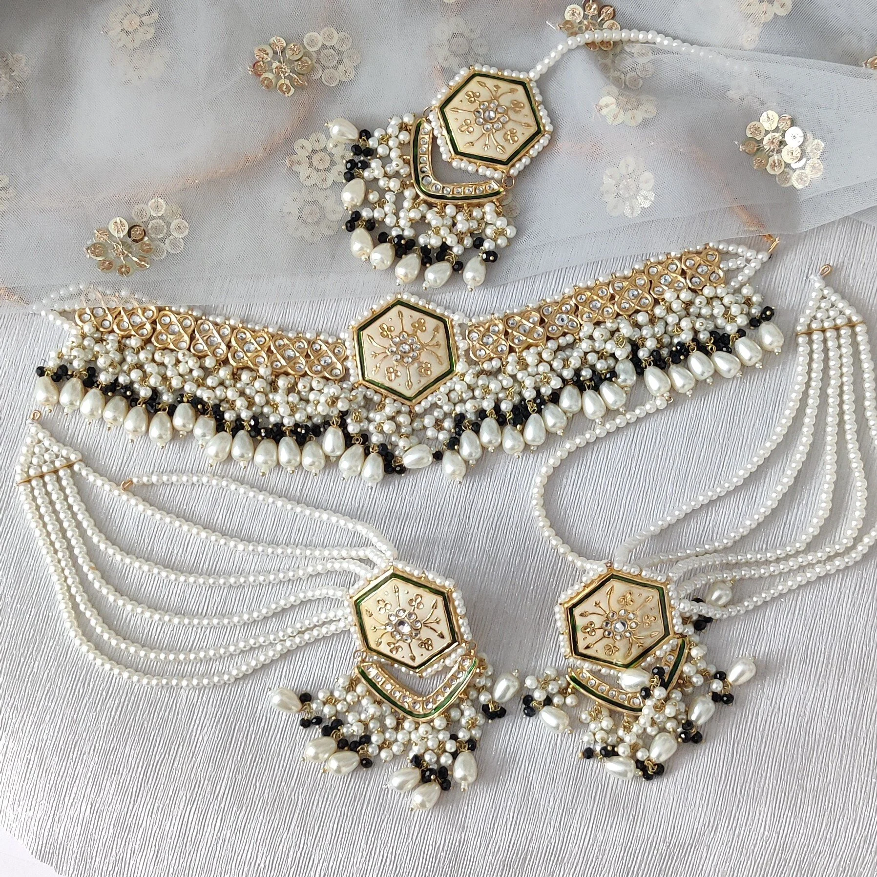 Mehndi Wedding Choker Set 