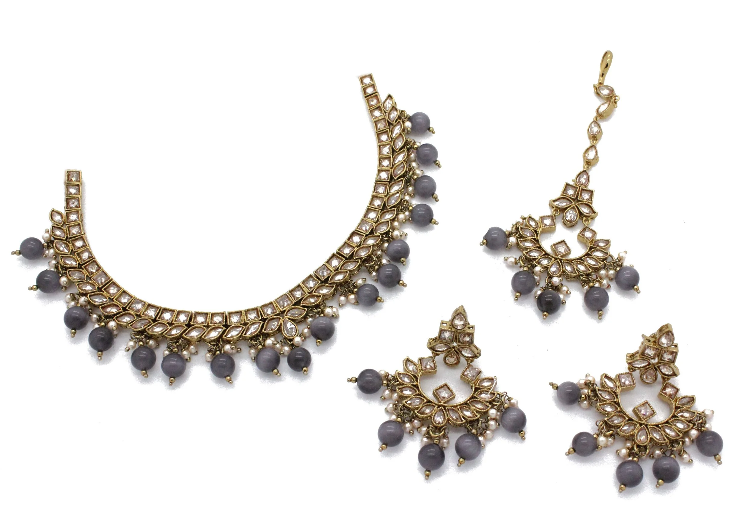 polki kundan set