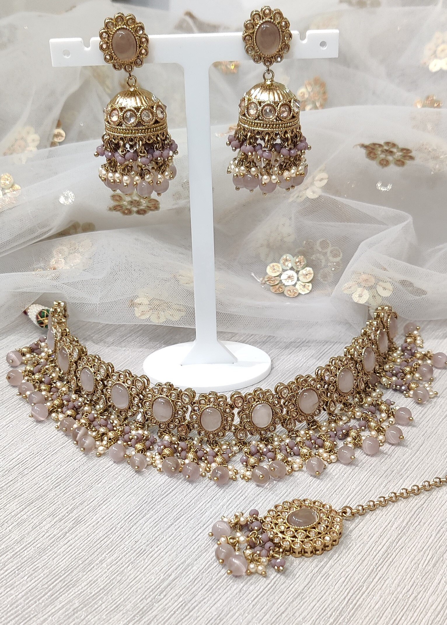 Indian Pearl Necklace – Amazel Designs