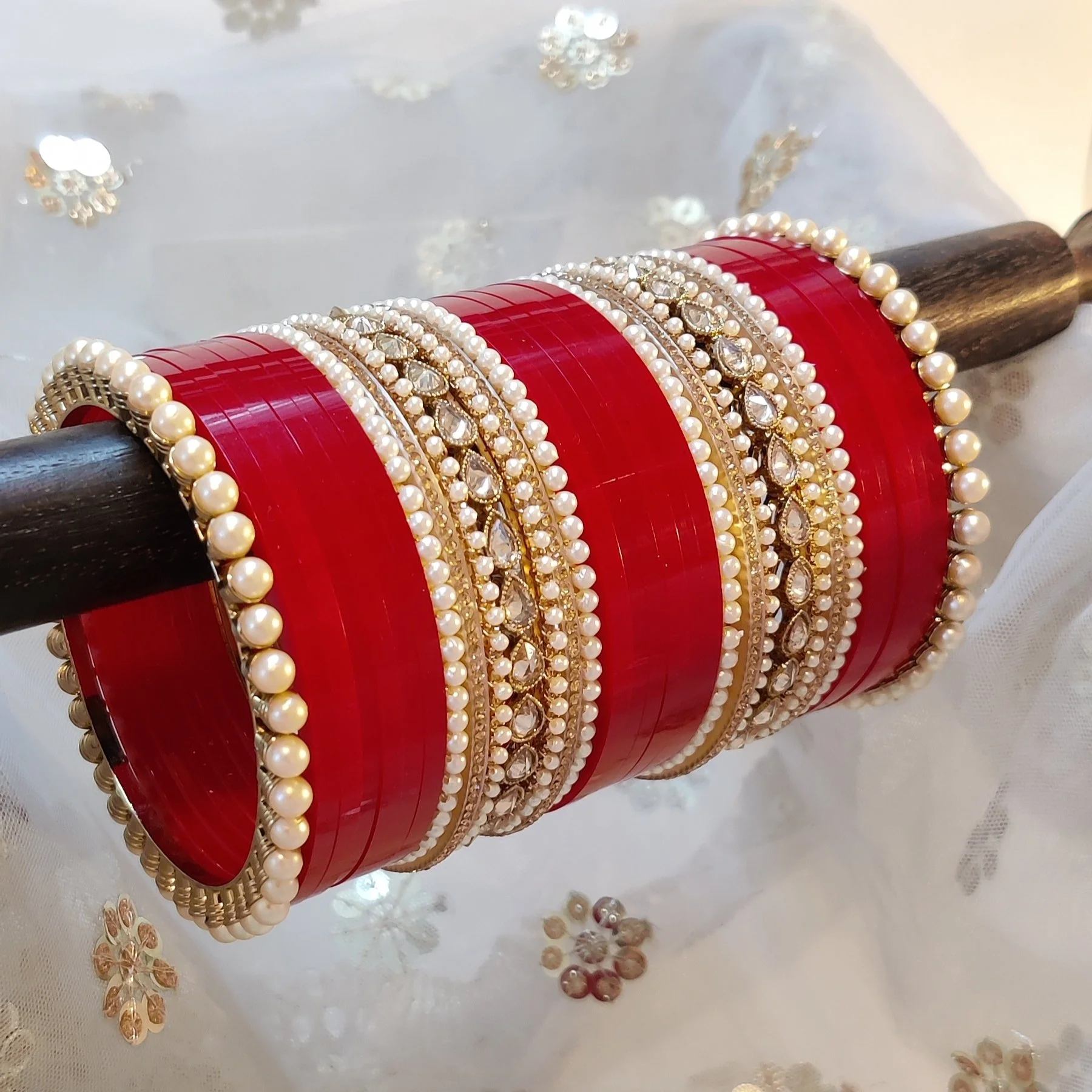 Bespoke Indian Bridal Glimour Choora 