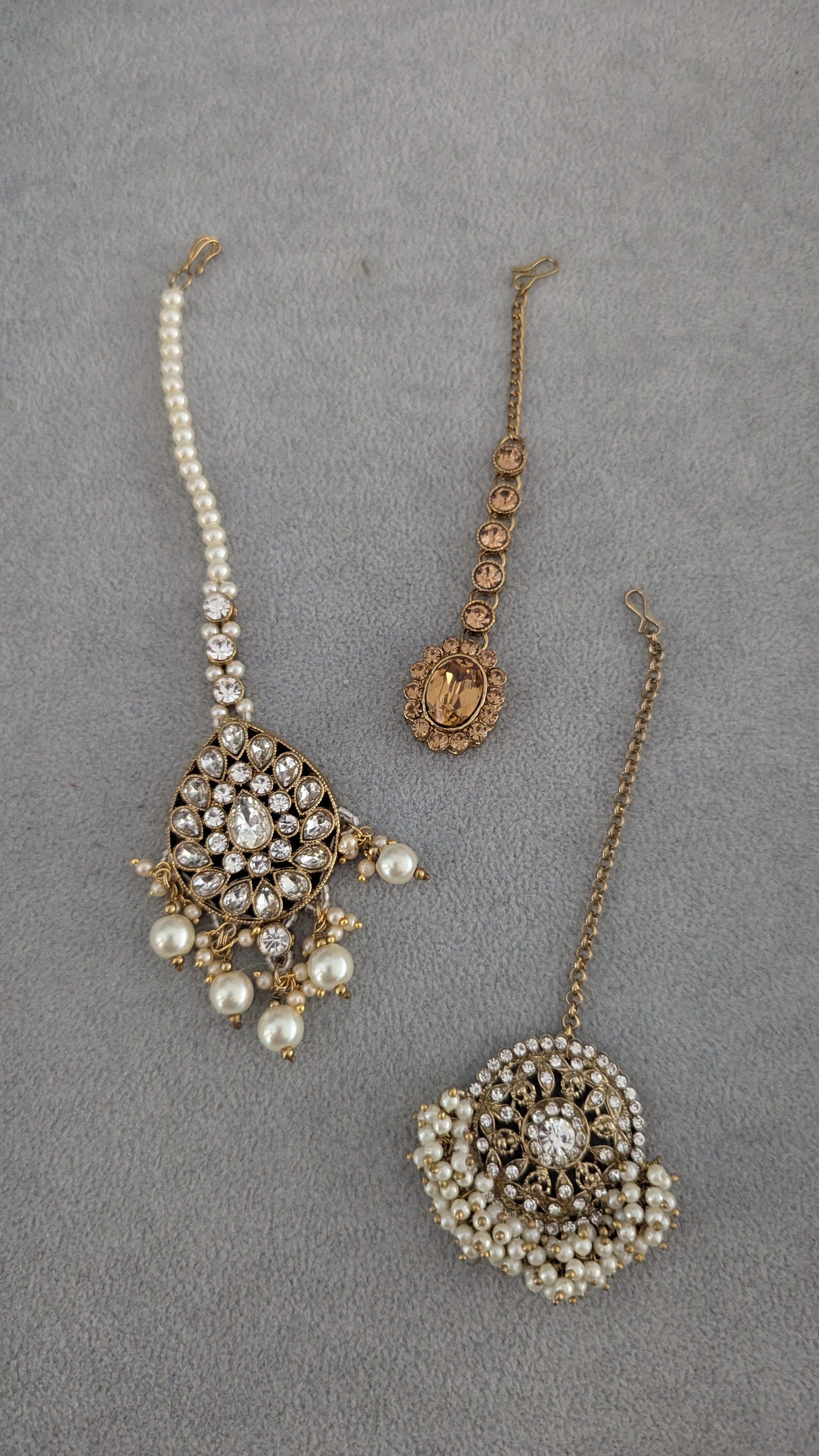 Pack of 3 Tikka Headpieces