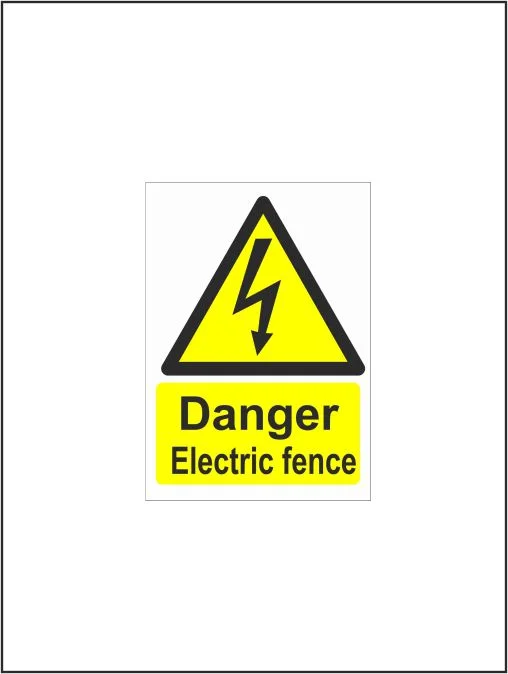 Danger Electric Fence