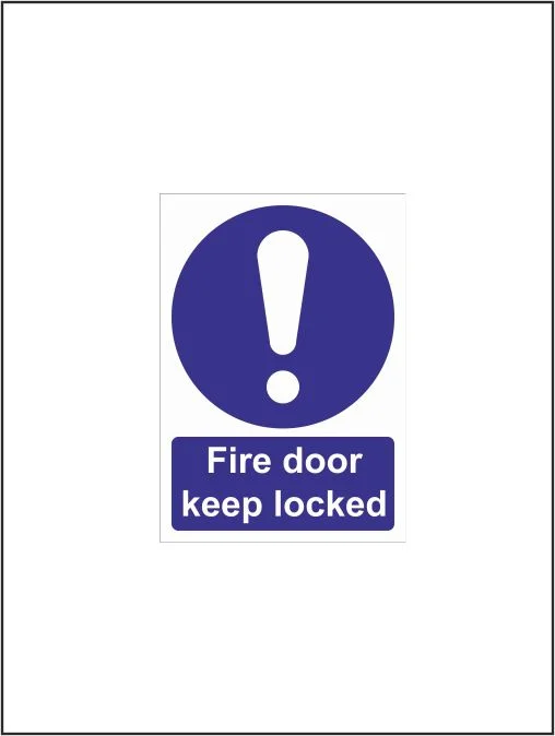 Fire Door Keep Locked
