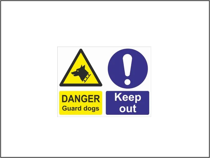 Danger Guard Dogs Keep Out - Multi Purpose