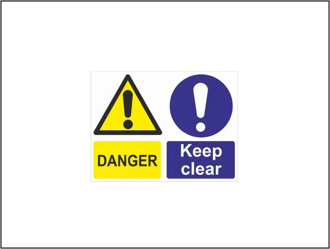 Danger Keep Clear - Multi Purpose