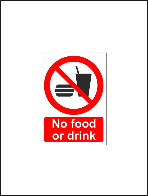 No Food Or Drink