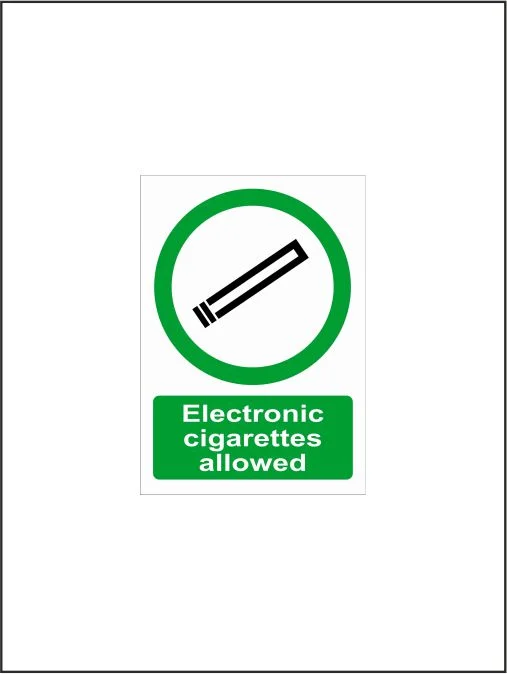 Electronic Cigarettes Allowed