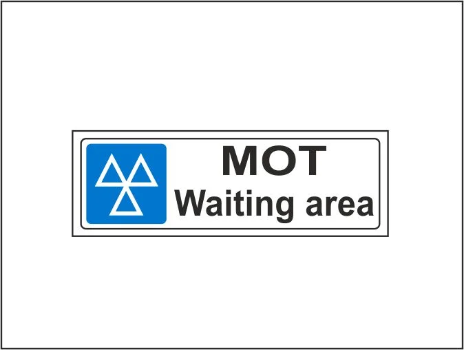 MOT Waiting Area - MOT Garage Forecourt