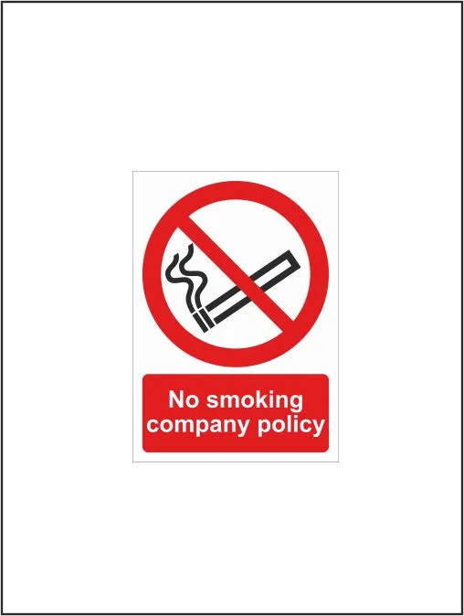 No Smoking Company Policy