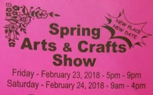 Wayne Co Annual Spring Arts & Crafts Show