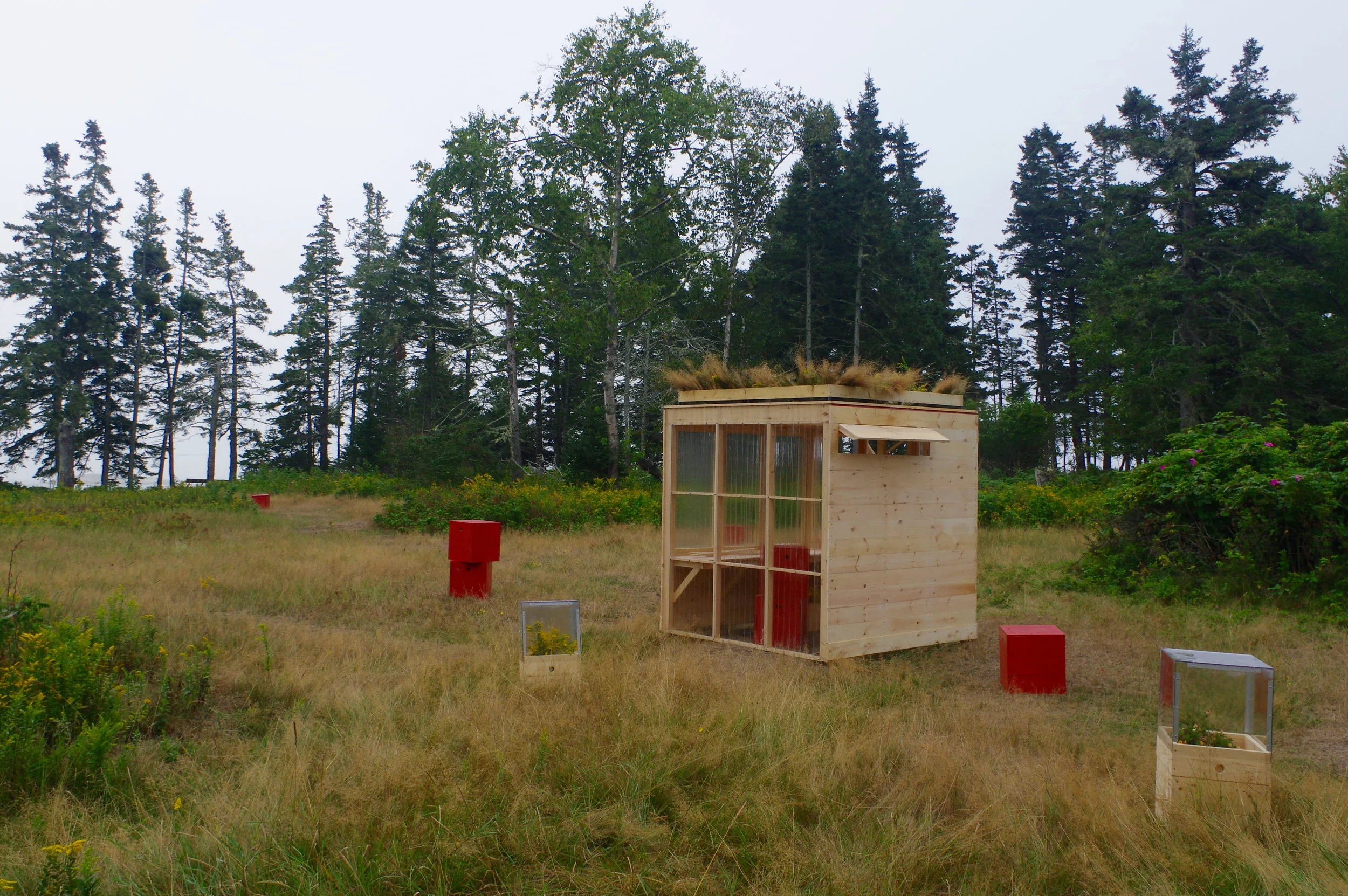 Vinalhaven Island School Greenhouse - 2016