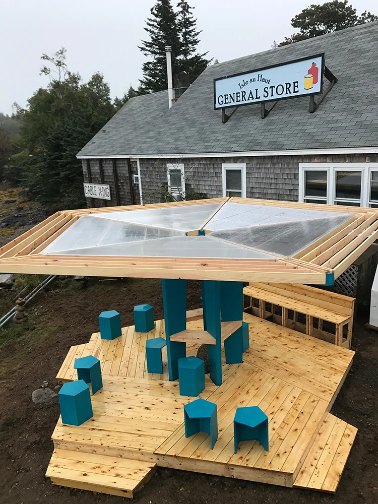 Isle au Haut Island Store Pavilion - 2017
