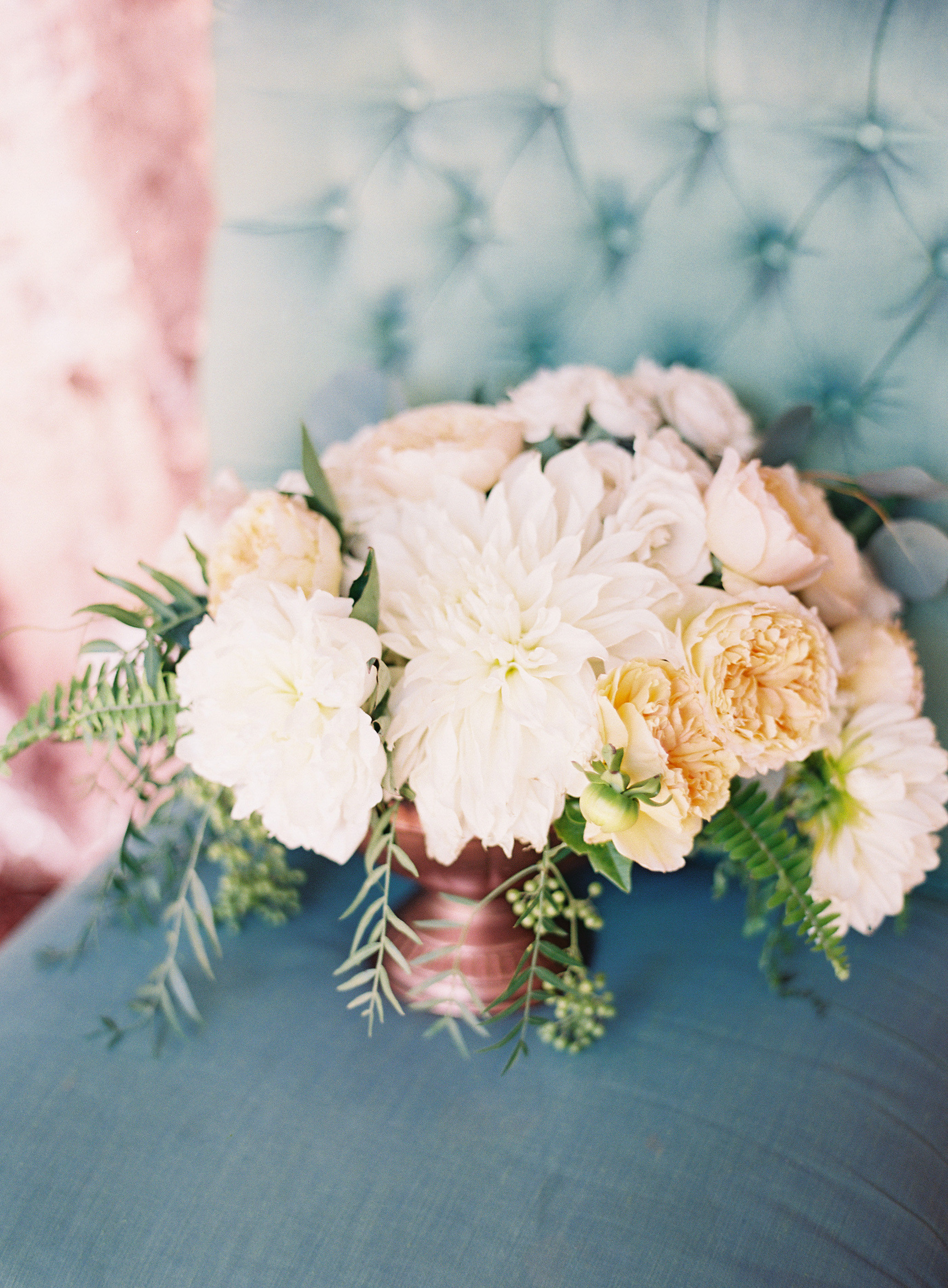 Rose Gold Wedding Details | The Loft on Pine Wedding | Green Apple Event Co | Sposto Photography