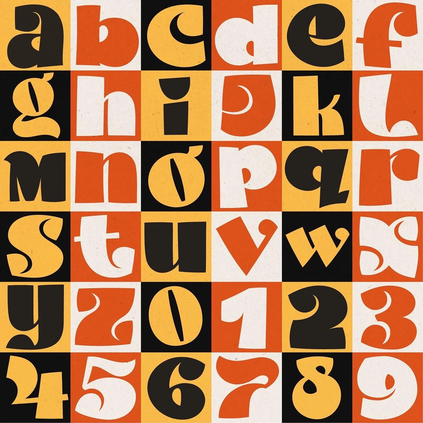 Funk/Soul inspired typography by Karina Dukalska