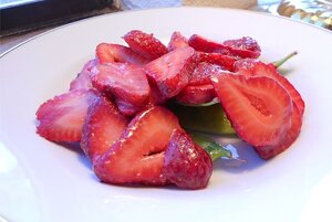 Strawberry and Snap Pea Salad