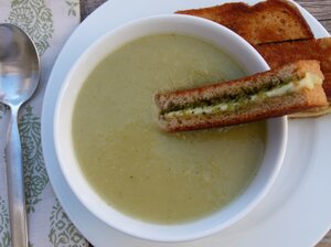 Broccoli Stalk Soup