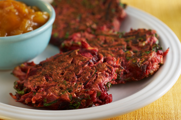 Purple Vegetable Pancakes