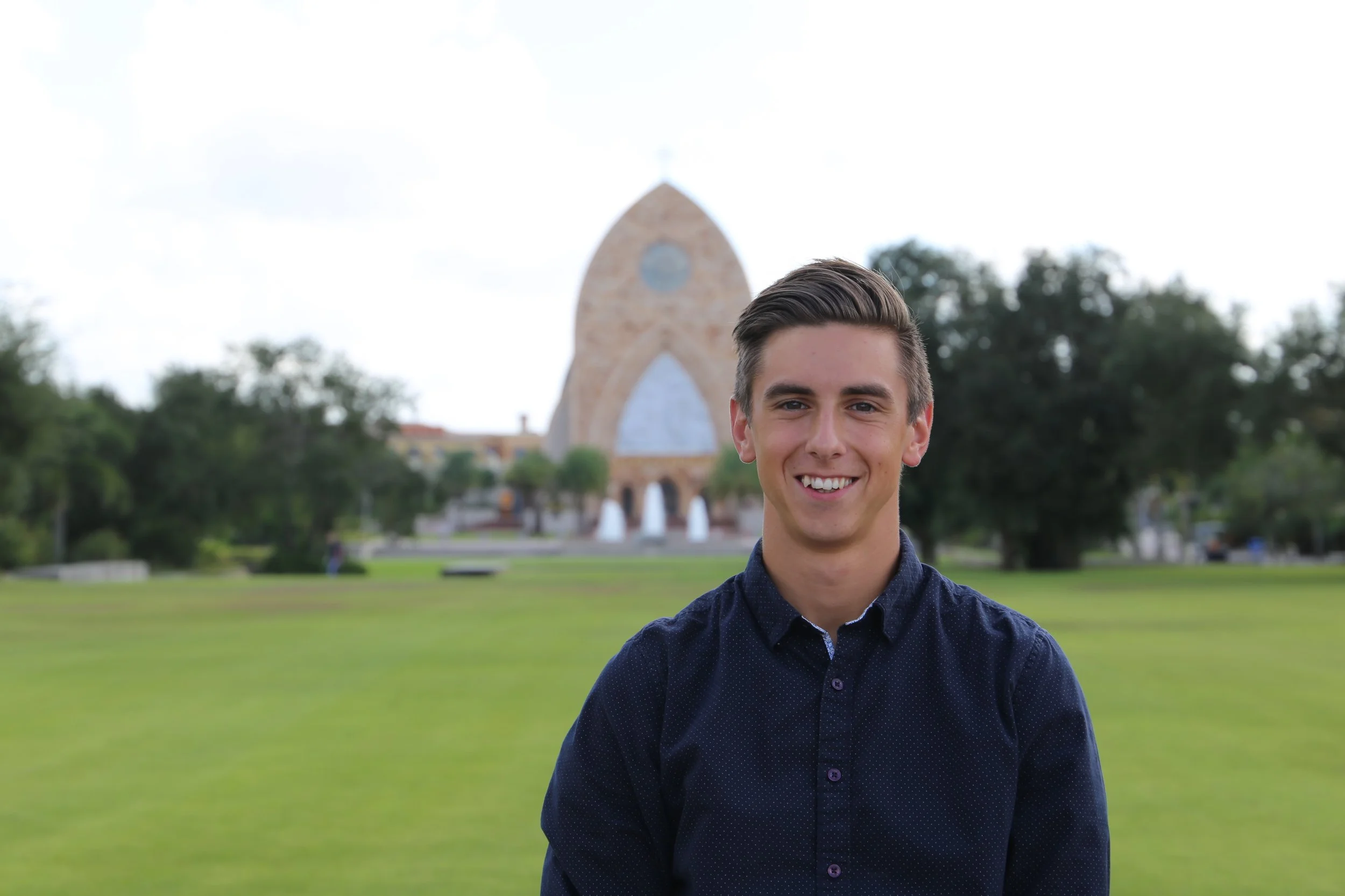 Joe Swehla, Captain of Ave Maria’s Ultimate Frisbee Team