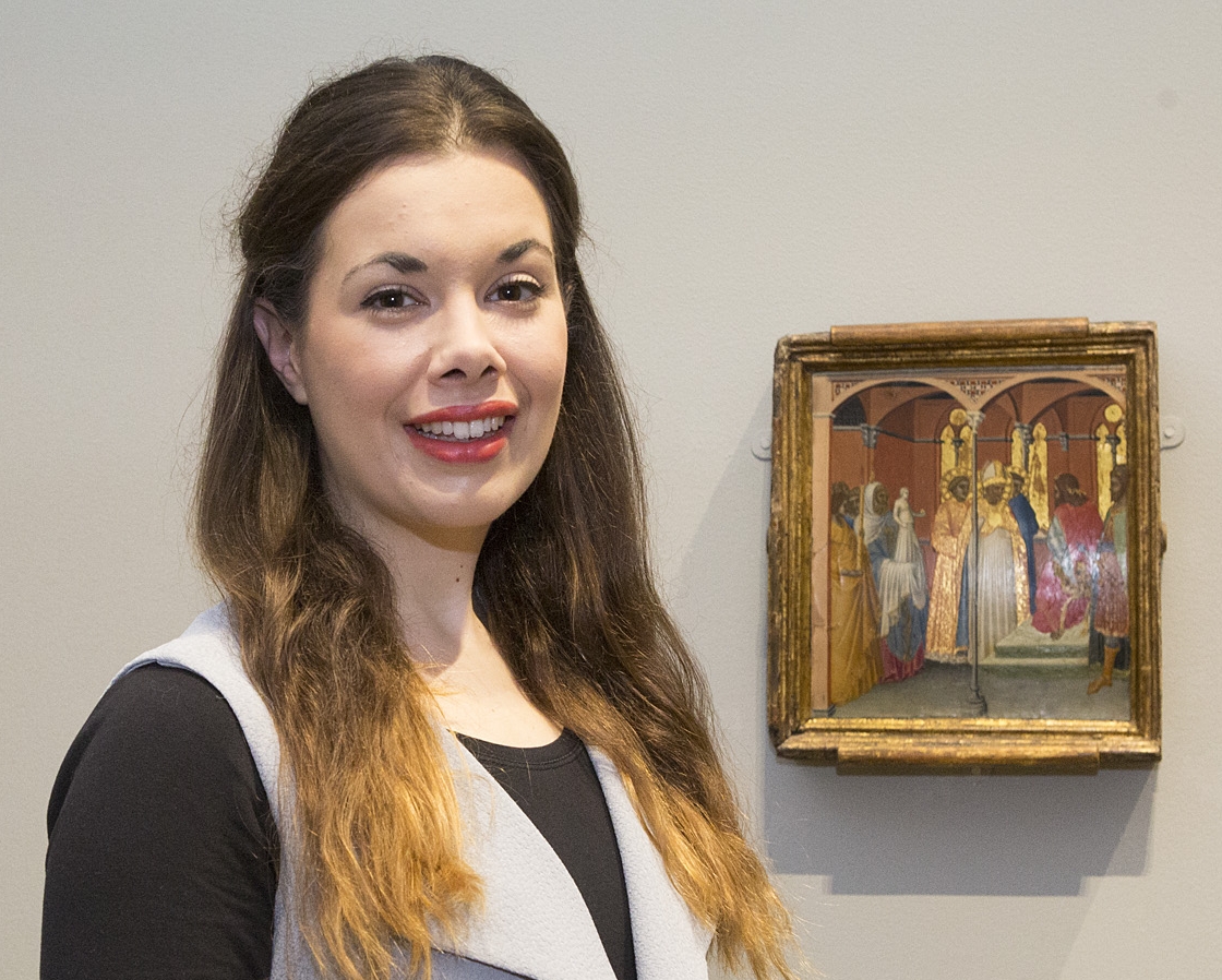 Lucy West, The National Gallery Curatorial Trainee supported by the Art Fund with the assistance of the Vivmar Foundation