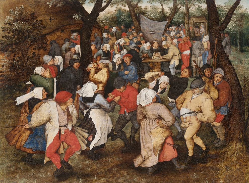 Pieter Brueghel the Younger, Wedding Dance in the Open Air, 1607–1614 © The Holburne Museum. 