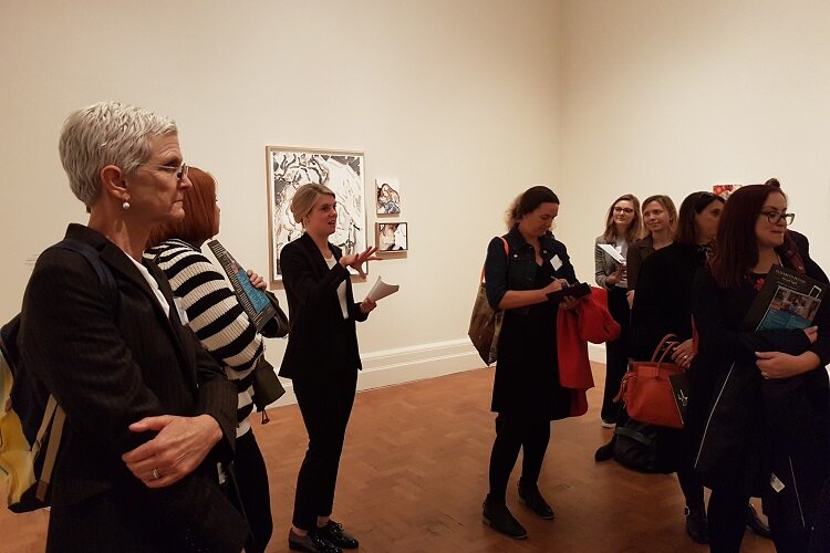 Art Fund Curators Programme 2019 - National Portrait Gallery exhibition visit