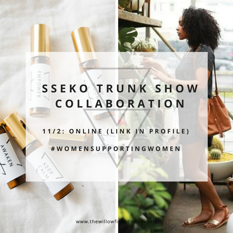 SAVE THE DATE: Sseko X The Willow Field FB Live Trunk Show Collaboration