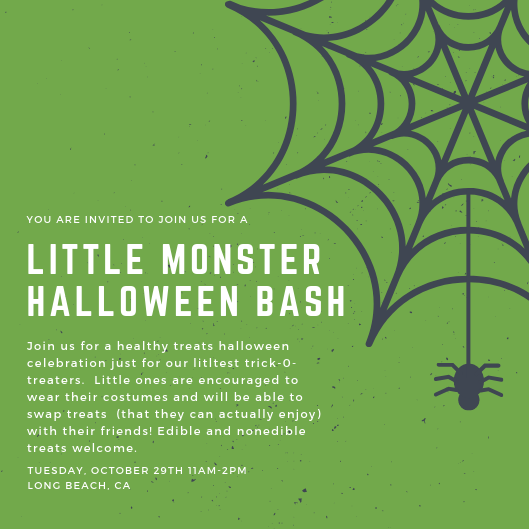Healthy Trick-o-Treat Halloween Bash