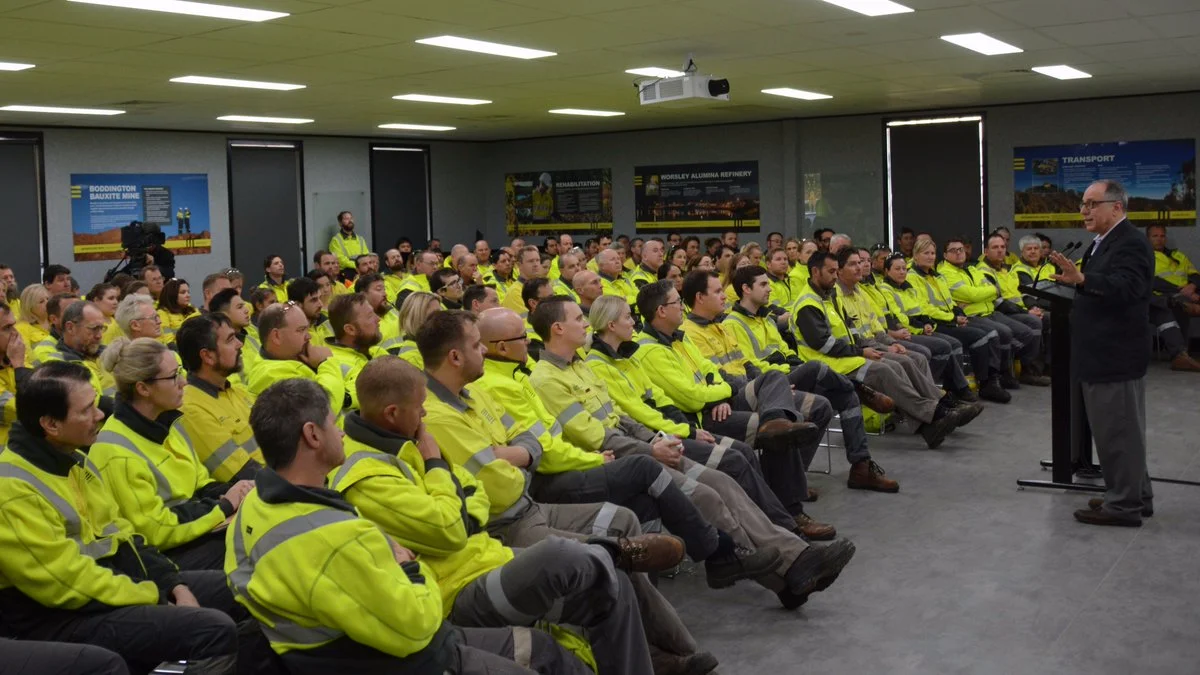 Dr. Michael Kimmel toured New Zealand and Australia this past August. Plans are in the works to return to Australia next year. Pictured above is Dr. Kimmel speaking to employees at the South32 Mining Company in Worsley, Western Australia. Thank you to the wonderful folks there for your hospitality.