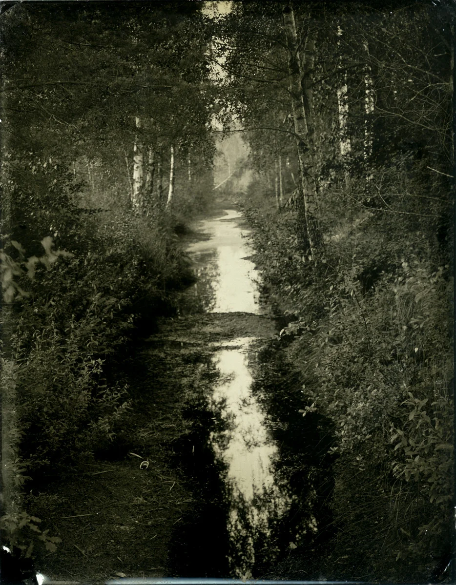 Peat canal. Balozi, Ķekava. Latvia. 2015