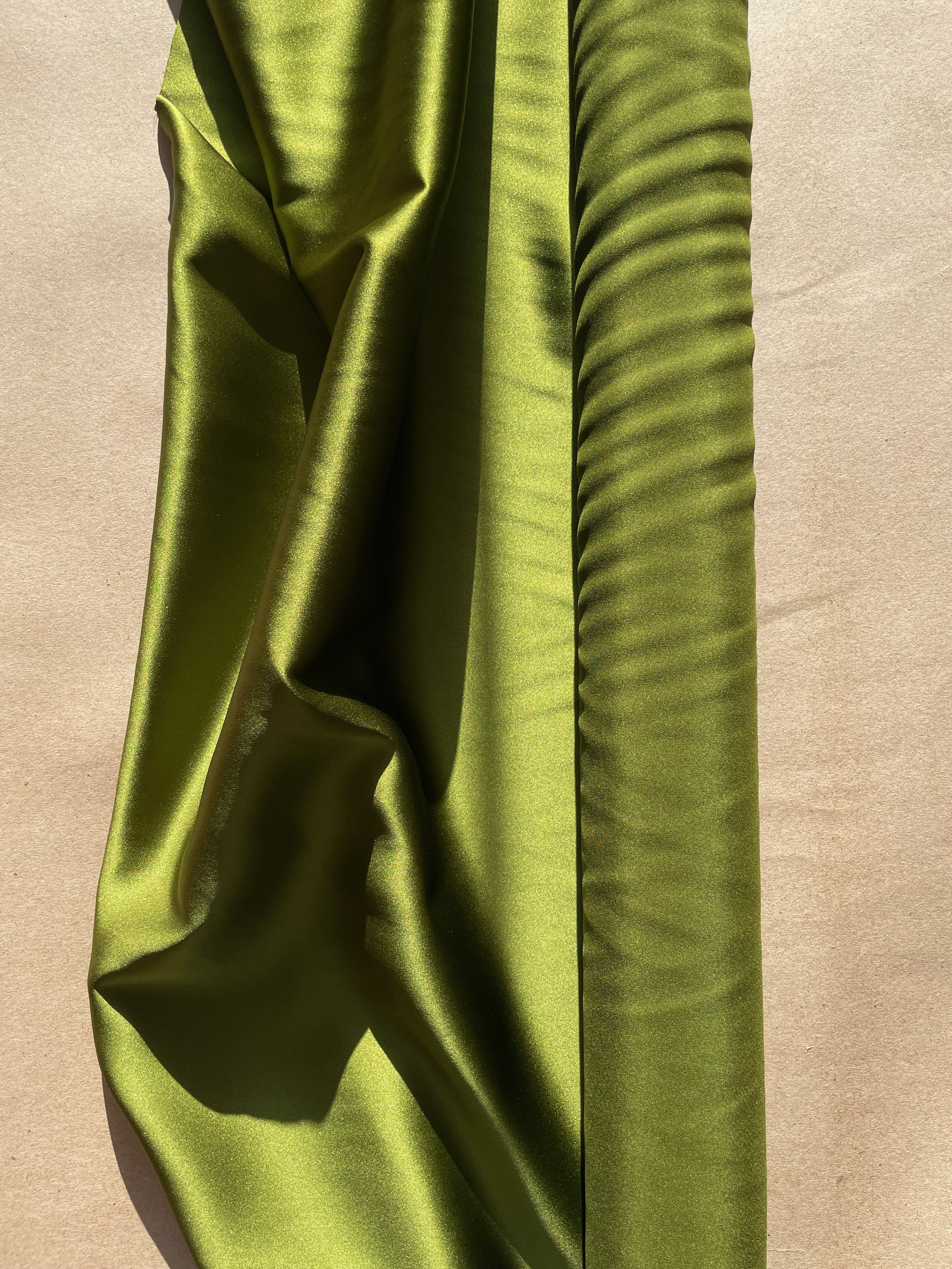 Moss Stretch Silk