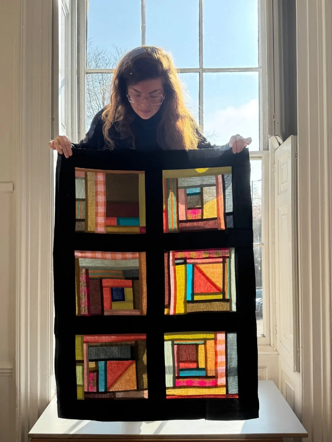 We have a new workshop to share that I have gently been working on with Ruth Sidgwick - a former arts facilitator and now grief practitioner and funeral celebrant. 
We often have folks coming on our workshops wanting to make quilts in memory of loved