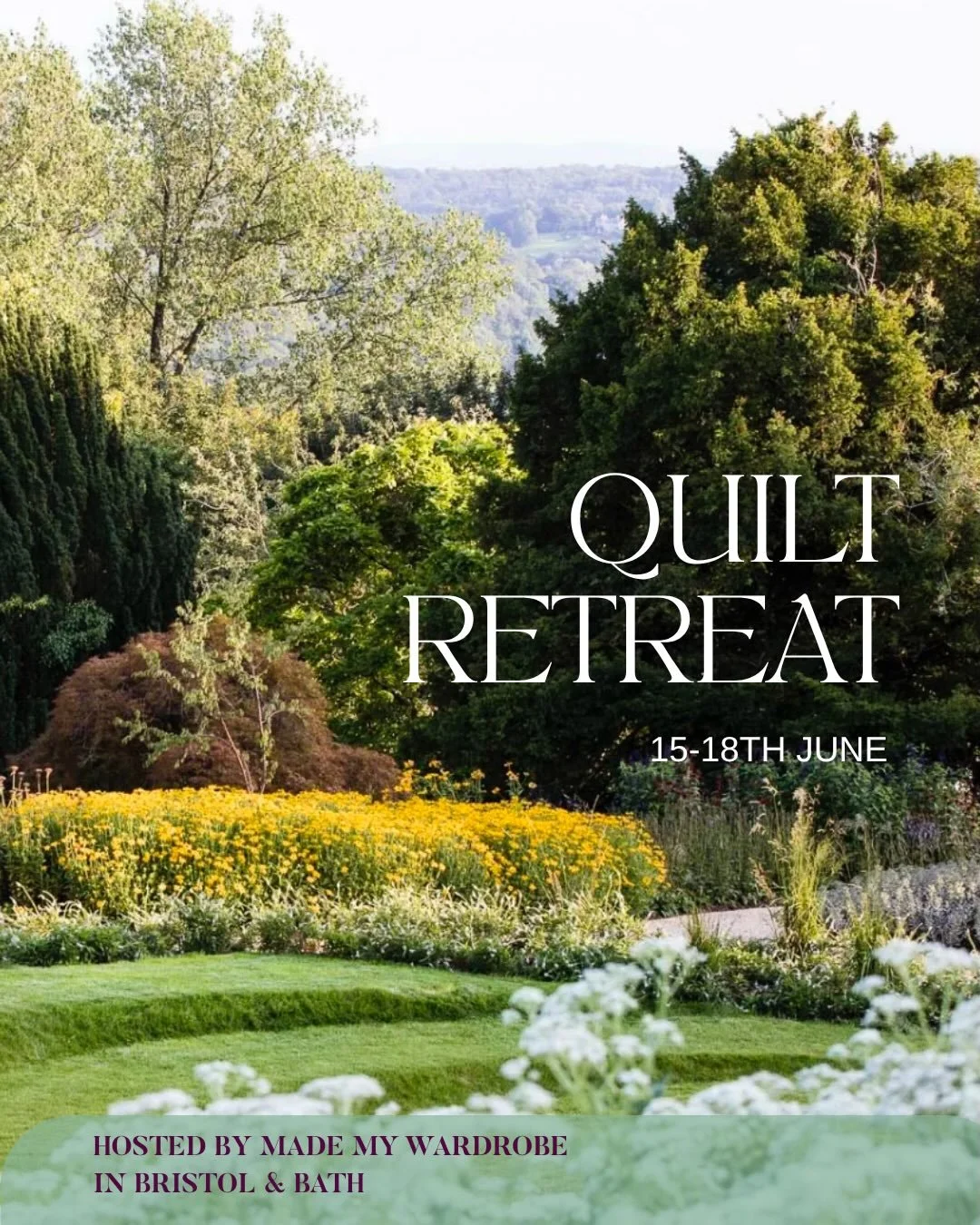 We have a handful of spaces left on our Quilt Retreat in June which is due to be a really special one ✂️💌
All the info can be found in our bio, feel free to drop us an email if you would like to set up a payment plan to spread the cost x