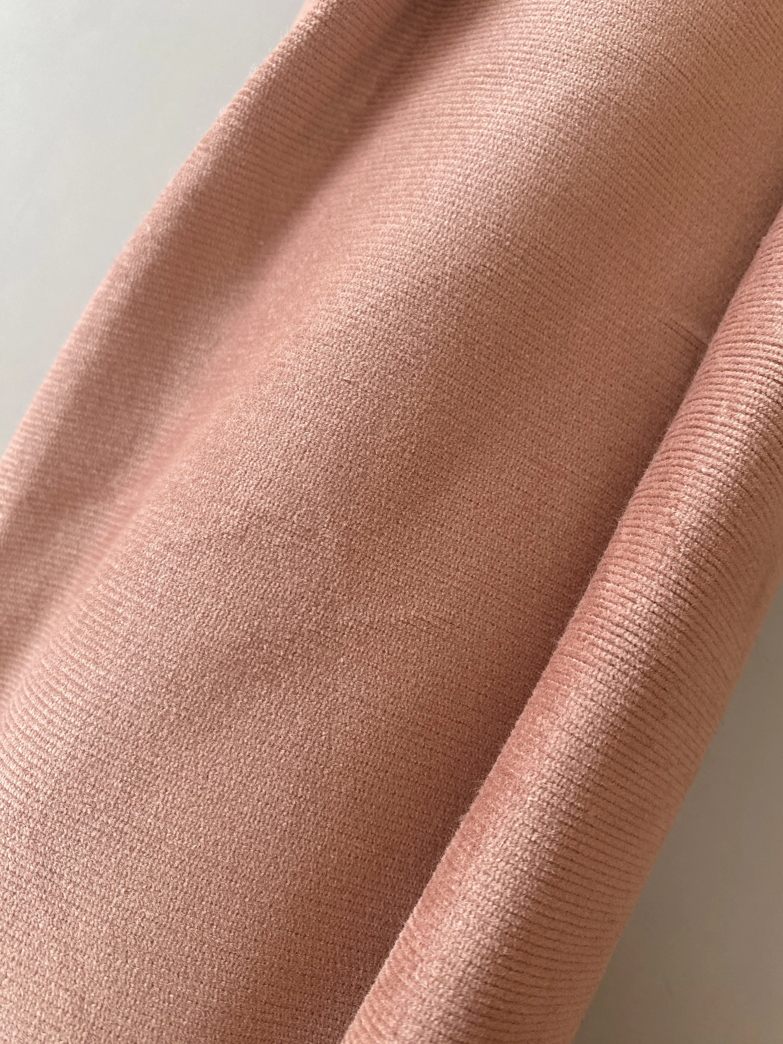 Remnant - 6m of Dusty Pink Corduroy