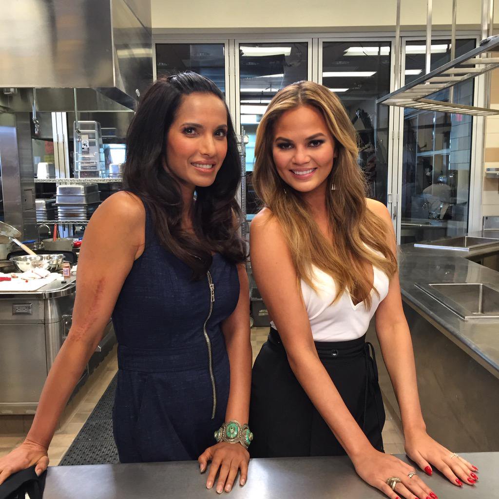 Padma Lakshmi and Chrissy Tiegen, Photo: Twitter | @padmalakshmi, Padma Lakshmi on Twitter